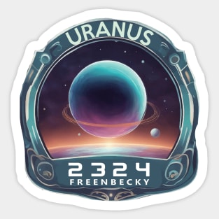 FreenBecky Uranus 2324 Sticker